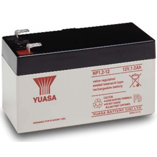 Aki (Baterai) Vrla Ups Kering (Mf Battery) Yuasa 12 V 1,2 Ah