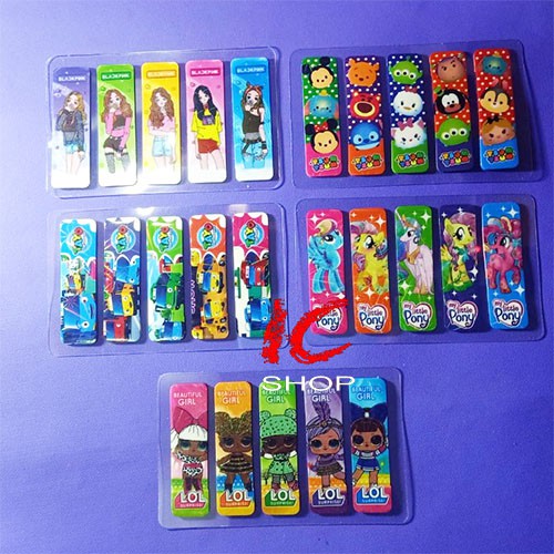 

Stick note / pembatas buku plastik