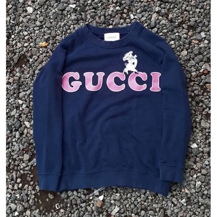 GUCCI crewneck second bekas preloved