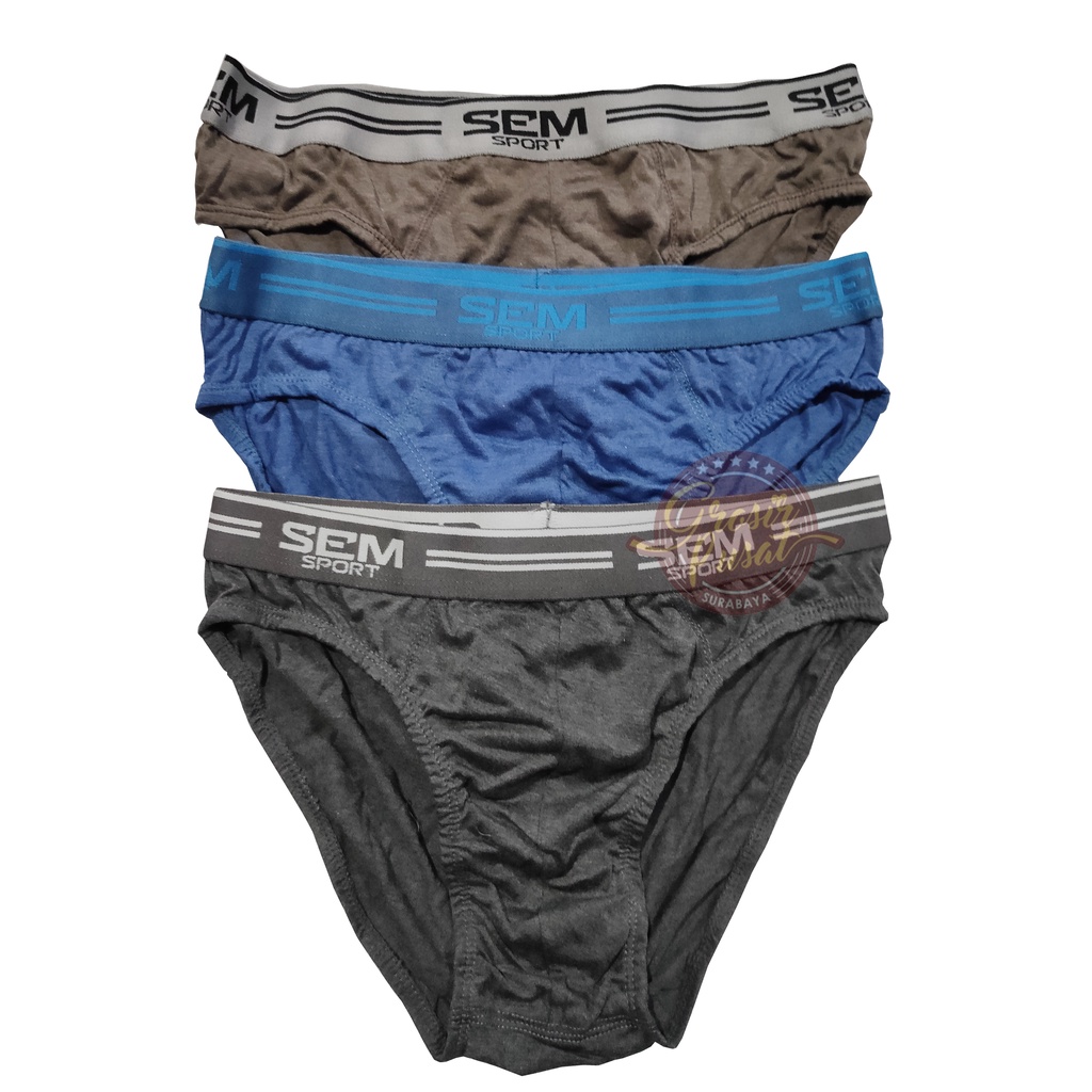 Celana Dalam Pria Sem Sport Premium Original CD SEM913