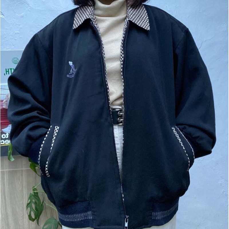 JAKET NOVA BLACK KRH TARTAN