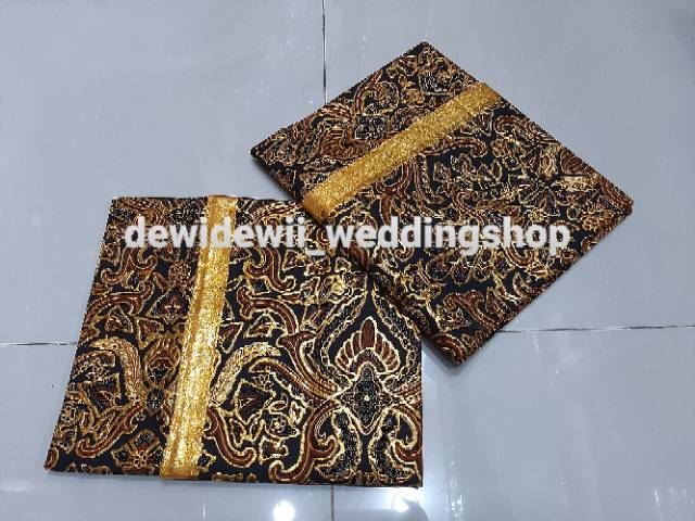 Sepasang Jarik Pengantin Prodo (isi 2), Motif Pisang bali