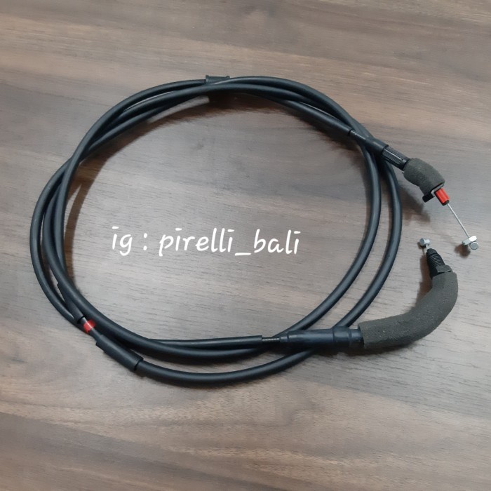Spasang Kabel Gas Sprint Iget Open Close Ori Tali Gas Vespa Atas Bawah