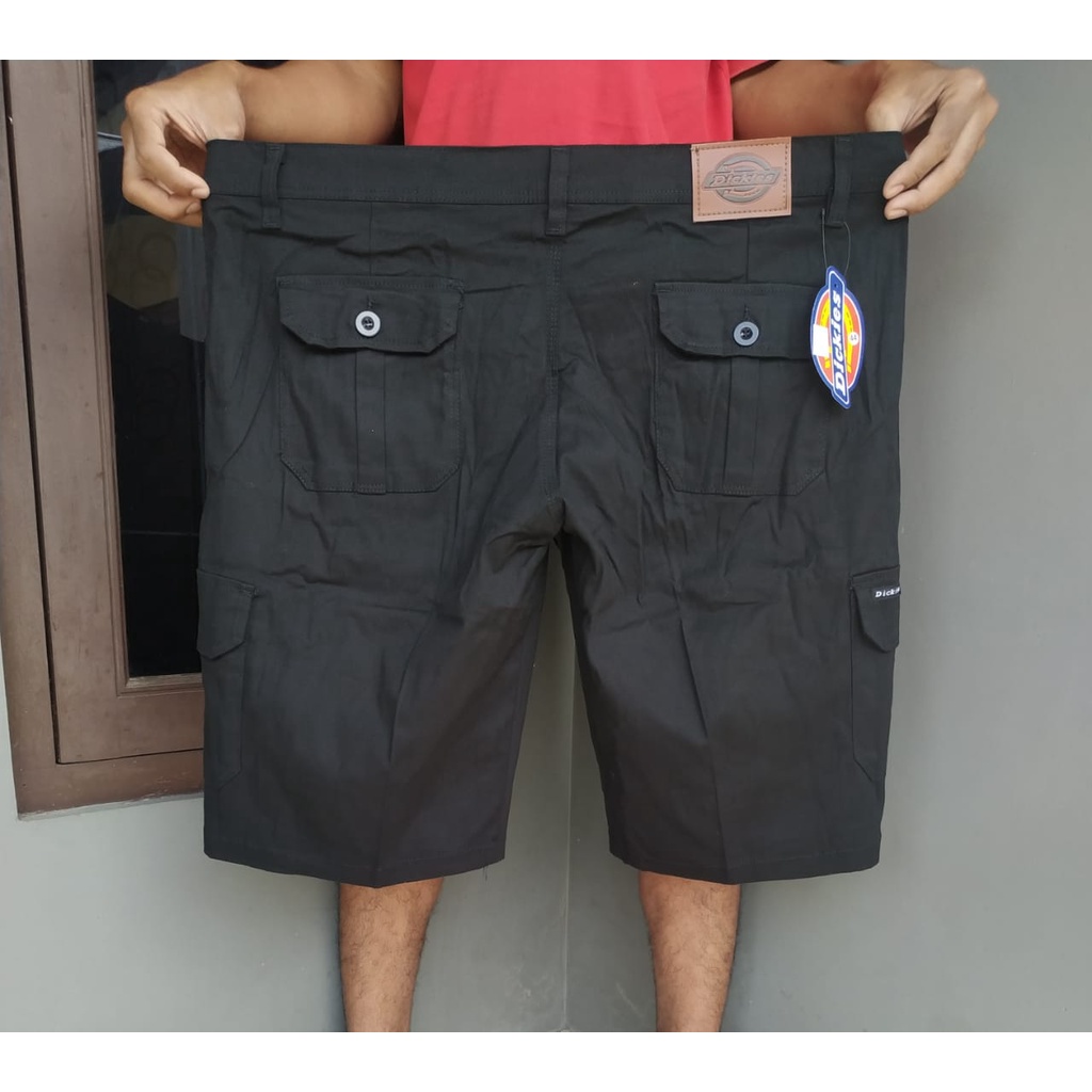 Celana Pendek Cargo Pria Celana Pendek Pria Model Cargo Bahan Twill Melar Tebal Halus PDL Size 27-44