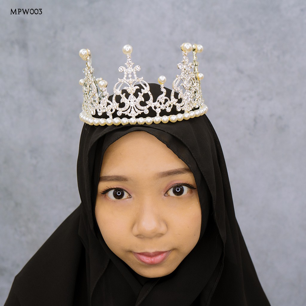 [PALING LARIS] MAHKOTA BRIDAL PARTY ASESORIS WOMEN MODERN MUTIARA MPW003