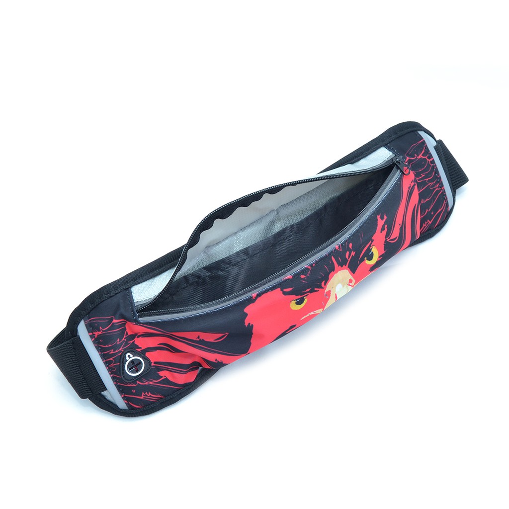 Tas Lari Ikat Pinggang Water Proof 1 Kantung / Go Belt / Running Belt SPORT Import 1008