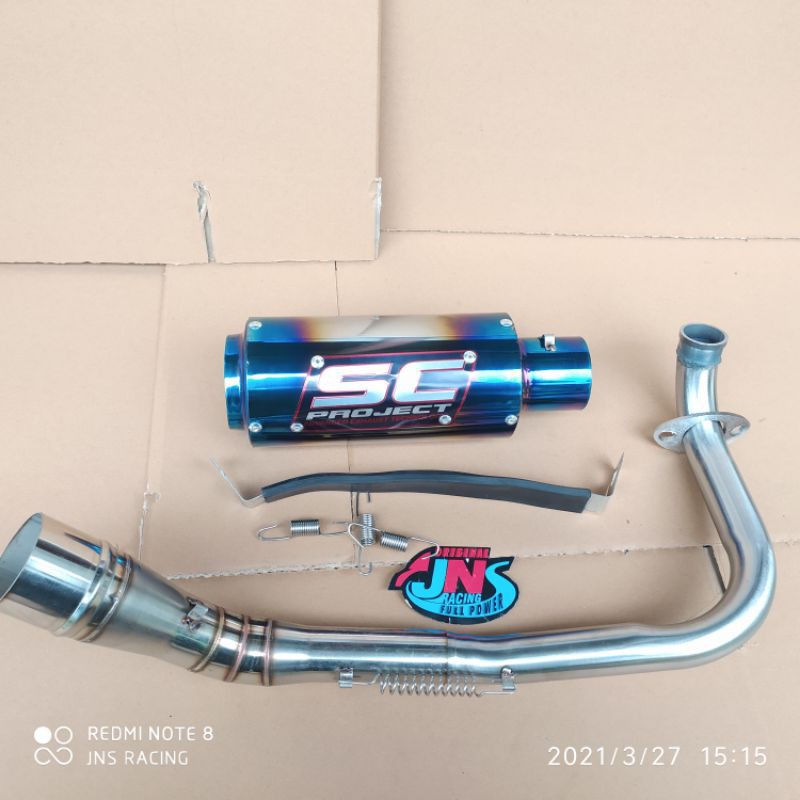 KNALPOT SC PROJECT PCX NMAX LEXI AEROX VARIO150 VARIO125