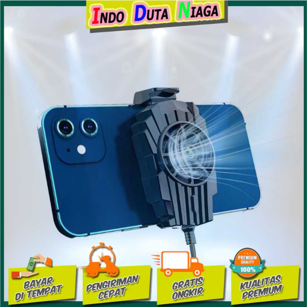 IDN TECH - TaffGO Smartphone Cooling Fan Kipas Pendingin Radiator Heat Sink - G6