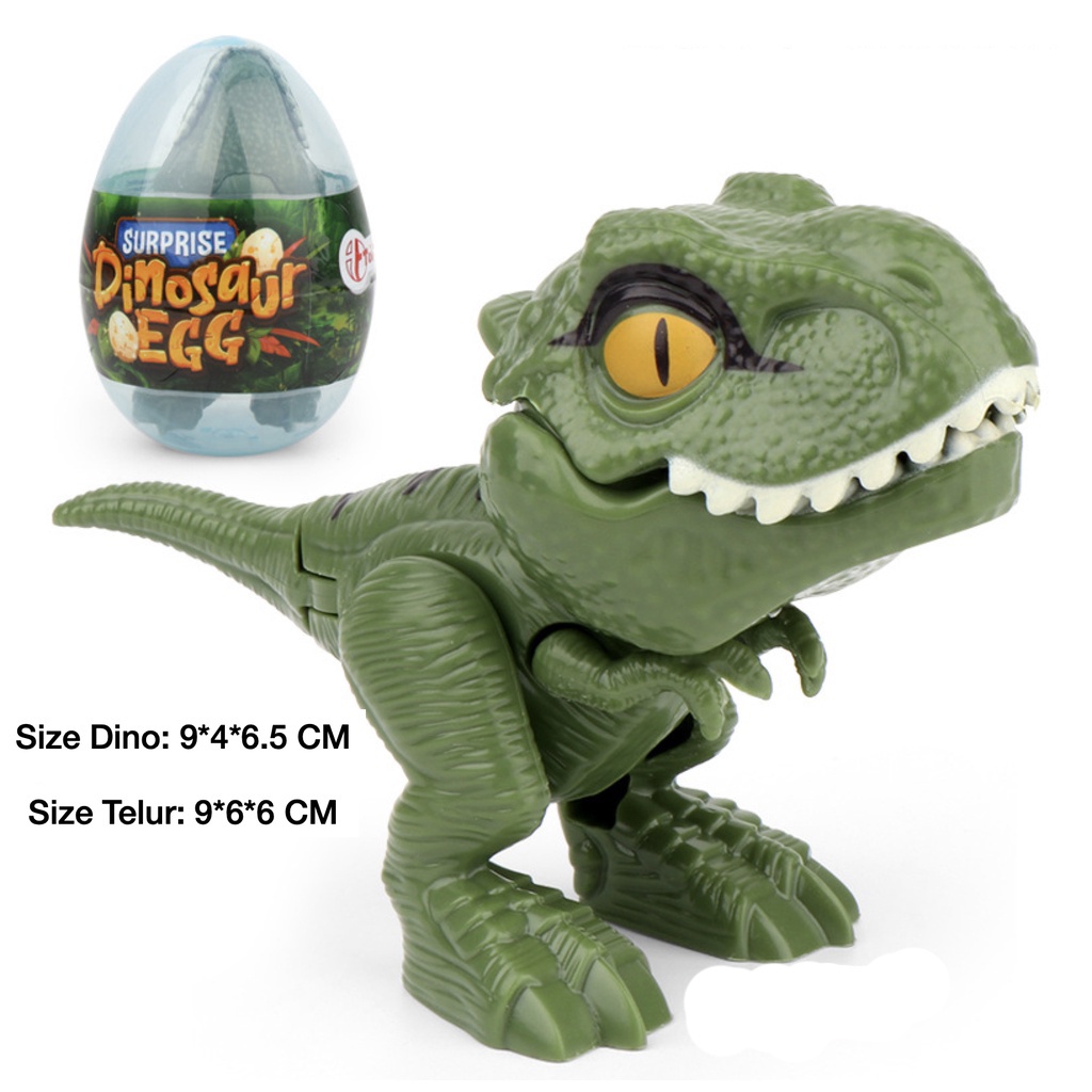 Mainan Anak Telur Dino Mini / Mainan Telur Surprise DINOSAURUS