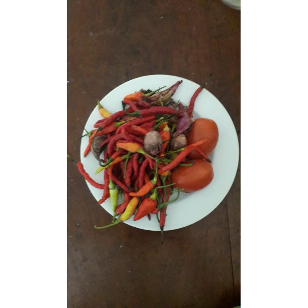 

Paket Bahan Sambal Cabe Sambelan Merah