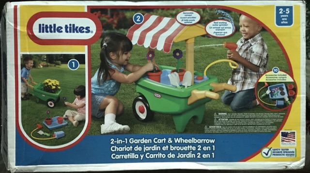 little tikes 2 in 1 garden cart