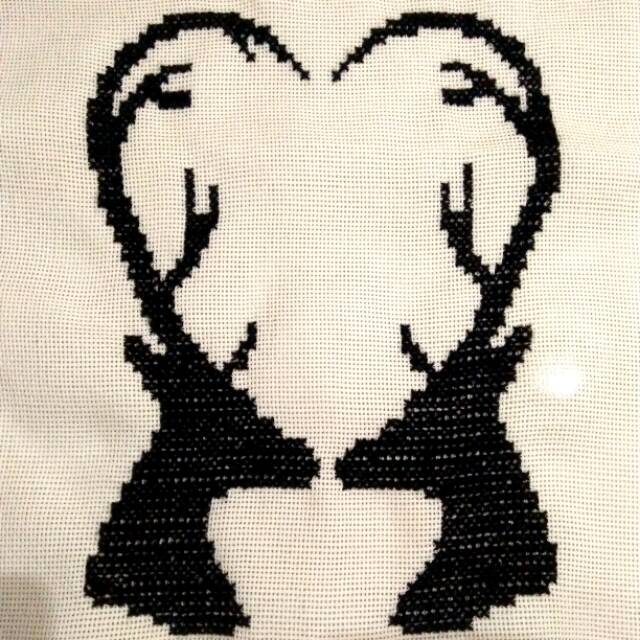 Kristik kepala rusa / kristik jadi