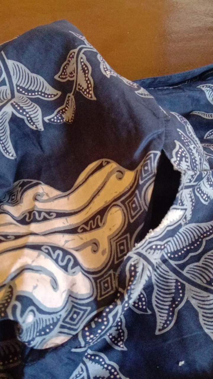 Kemeja Batik Pria Bahan Katun Premium Reguler Fit Prabu E013