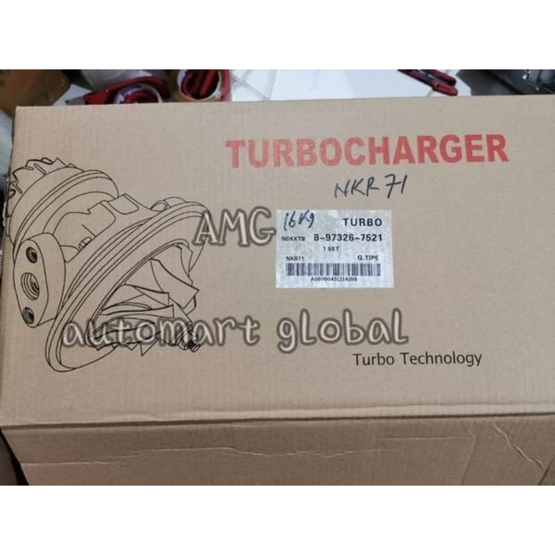 turbo charger isuzu elf nkr71 berikut maniful