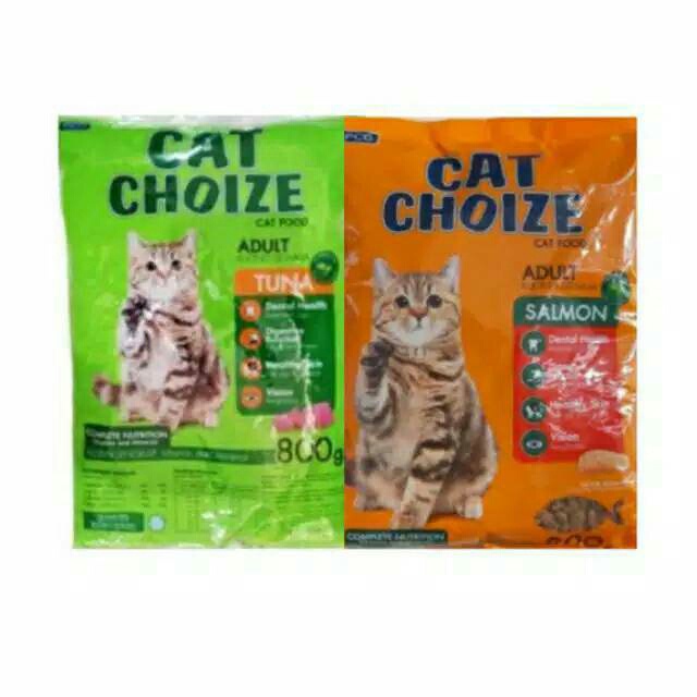 Cat choize 800gr makanan kucing tuna salmon cat choize tuna salmon