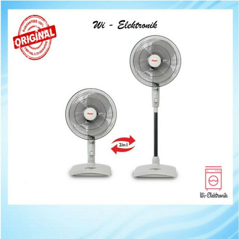 Kipas Angin Cosmos 16SN / Kipas Cosmos 16SN Stand Fan Cosmos 16SN 2in1