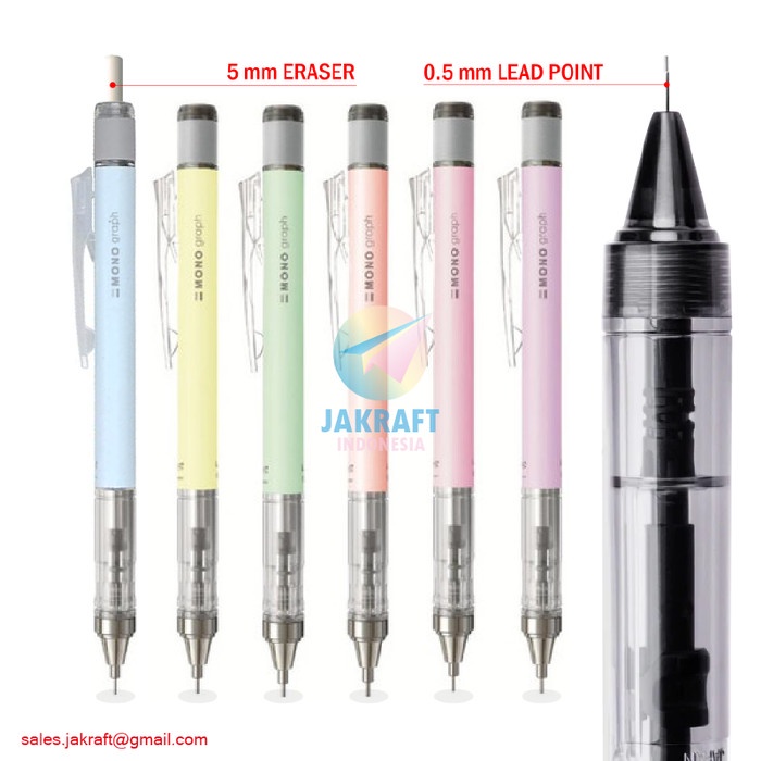 

Diskon Tombow Mono Graph Pastel 0.5 Mm Mechanical Pencil Pensil Mekanik 0.5Mm Terbatas