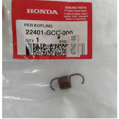 22401-GCC-000 HGP AHM 100% ORIGINAL PER PIR SENTRI CVT GANDA HONDA BEAT FI SPACY SCOOOY FI 22401GCC0