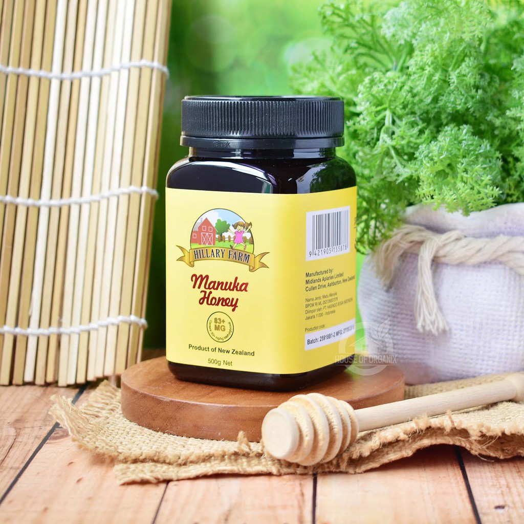 Hillary Farm - Manuka Honey 83 + mg 500 Gr