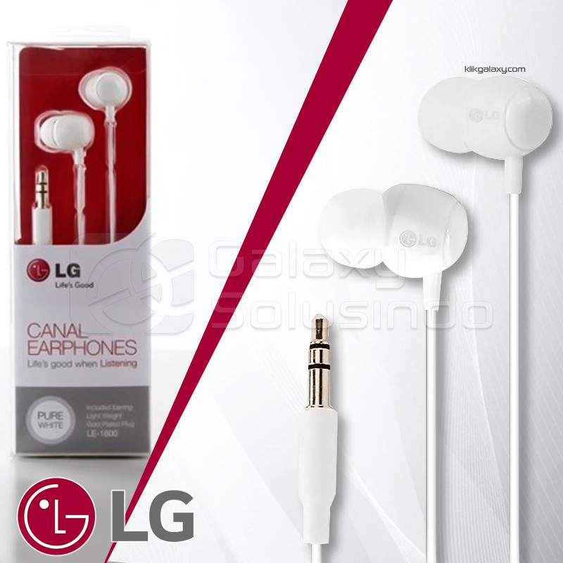 LG LE-1600 Earphone - White