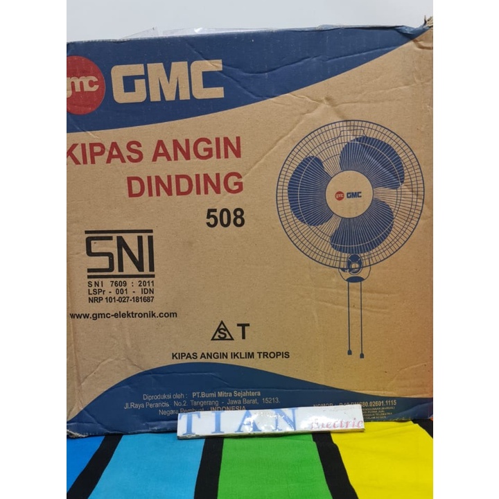 GMC 508 Wall Fan / Kipas Angin Dinding