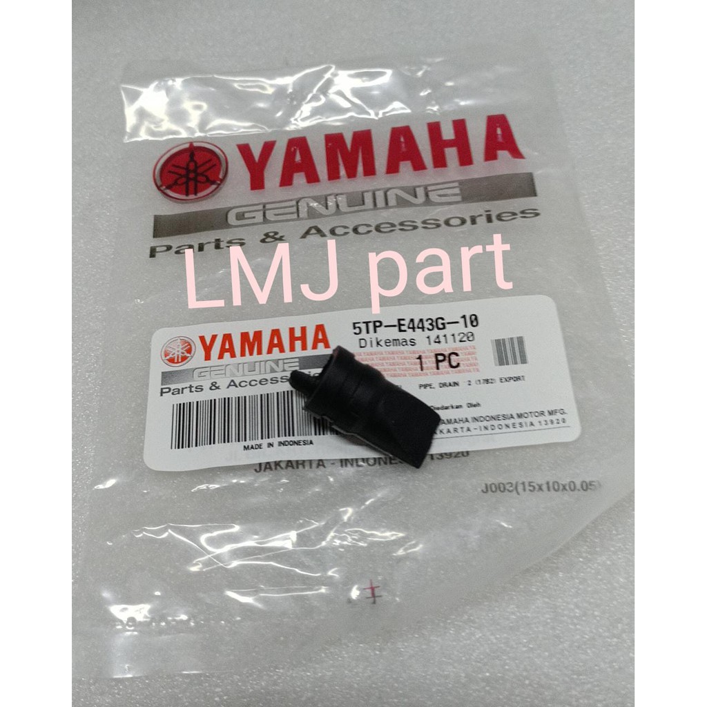 KARET SELANG BUNTU HITAM NMAX AEROX 155 LEXI MIO J GT M3 SOUL GT FINO FI XRIDE 115 125 5TP-E443G-10