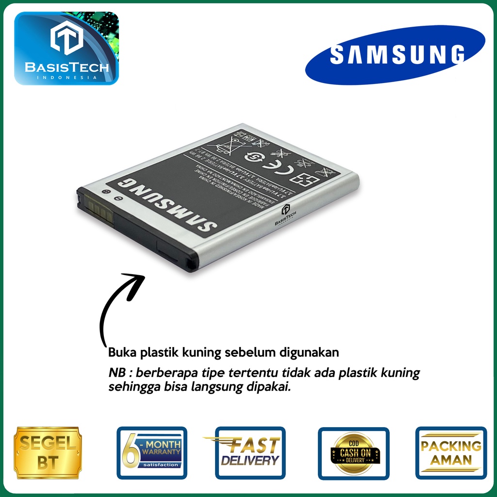 BATERAI SAMSUNG S2 i9100 i9103 i9105 i9108 - EB-F1A2GBU - ORI99