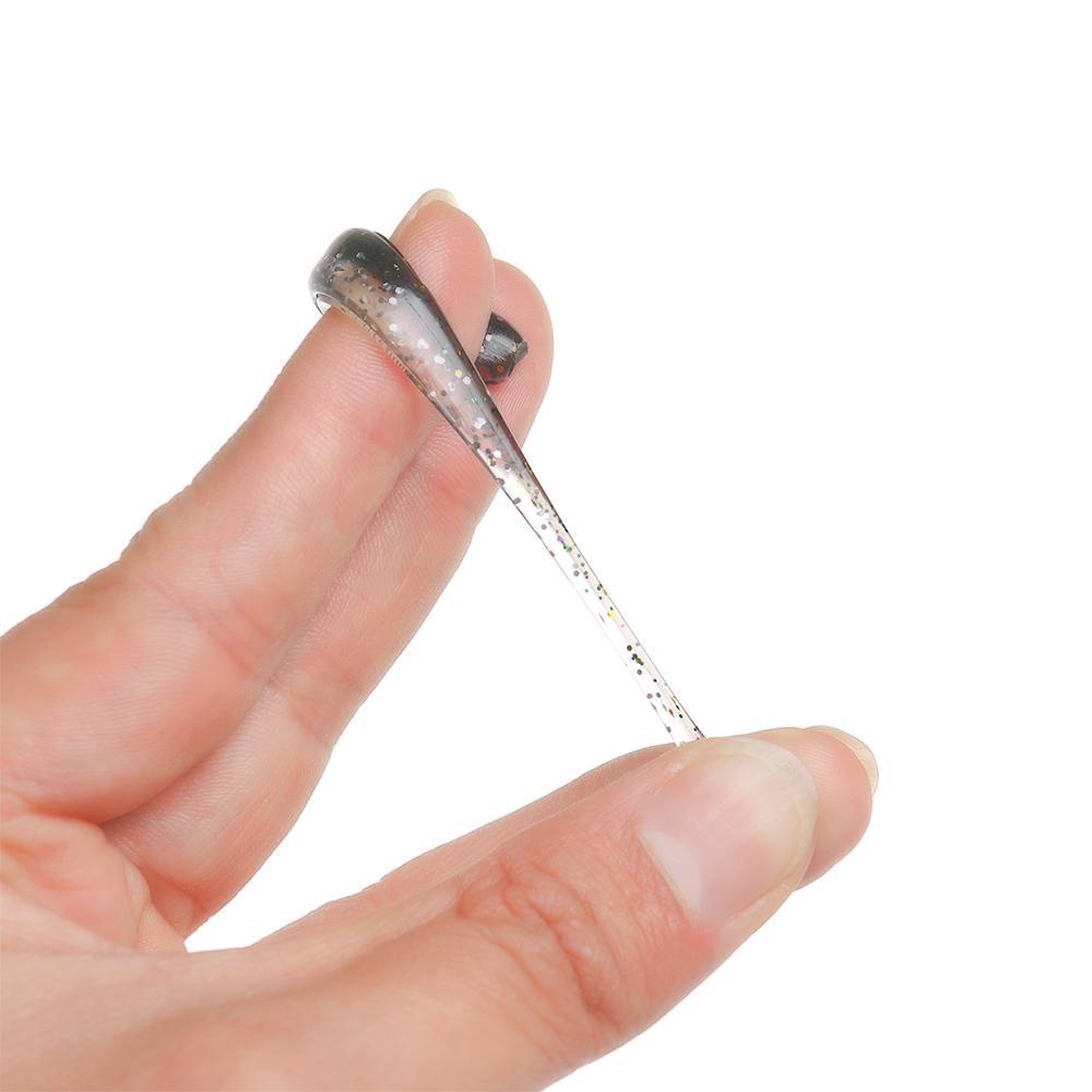 TOP 10pcs /lot Umpan Cacing Pancing Tahan Lama Buatan Warna Ganda Capuchin Maggot