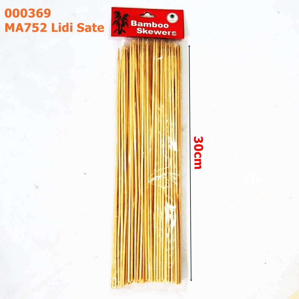 Ma 752 Bambu Tusuk Lidi Sate Panjang Dan Tebal Shopee Indonesia