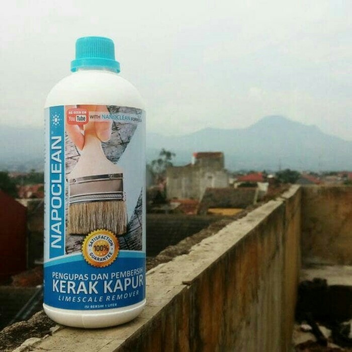 napoclean biru 1000 ml/untuk noda semen dan kapur