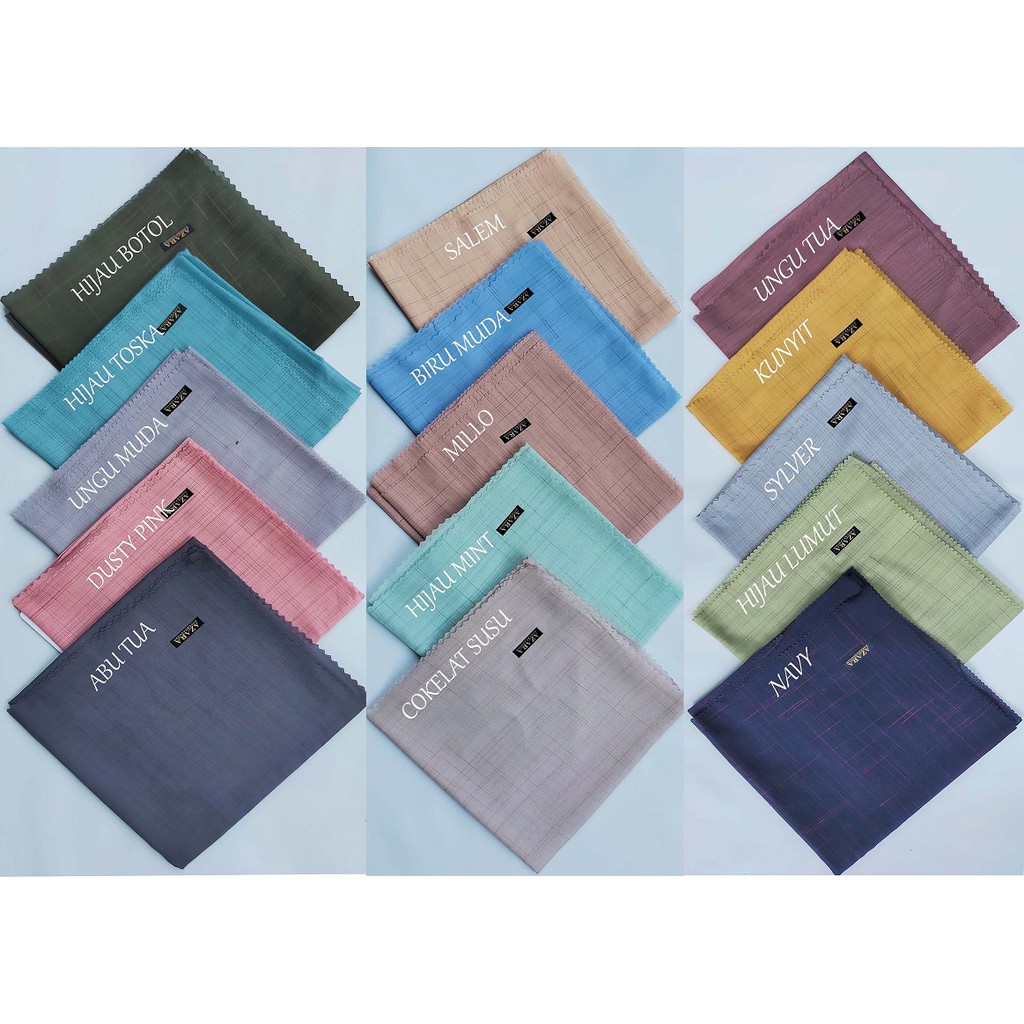 HIJAB SEGIEMPAT SANDI MORSE LASER CUT VOAL WAFFLE BY AZARA KERUDUNG GROSIR TERMURAH LC TEXTUR UNIK-2