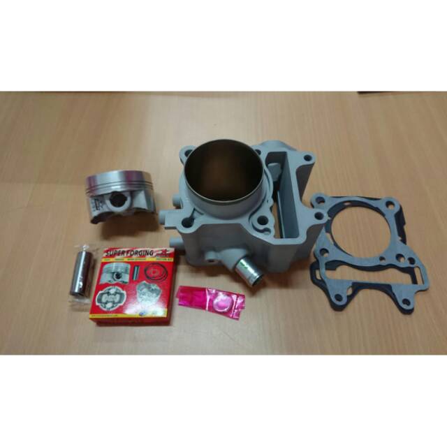 Paket Blok Ceramic + Piston + Busi PCX 63mm