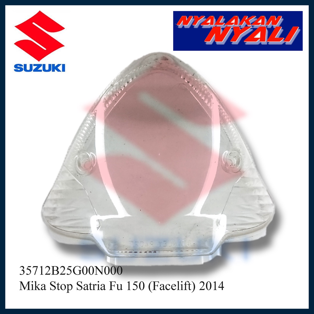 mika lampu belakang satria fu 150 facelift mika stop satria fu 2014