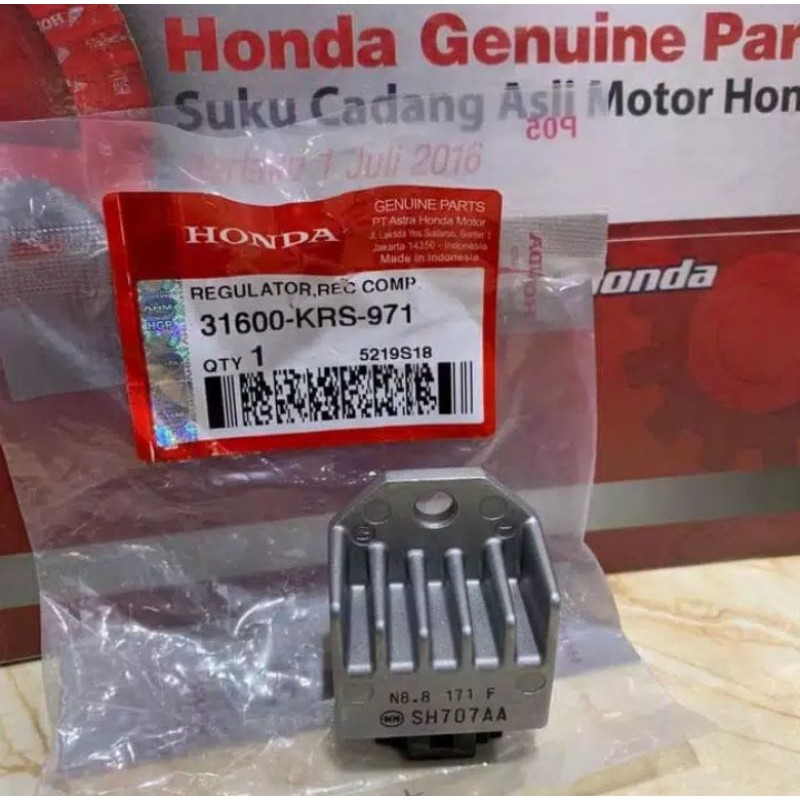 31600-KRS-971 HGP AHM 100% ORIGINAL KIPROK REGULATOR GRAND, GLMAX, LEGENDA, REVO, SUPRA AHM 31600KRS