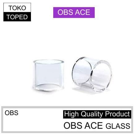 koleksi tabung bahan kaca OBS ACE Replacemen warna glass bening