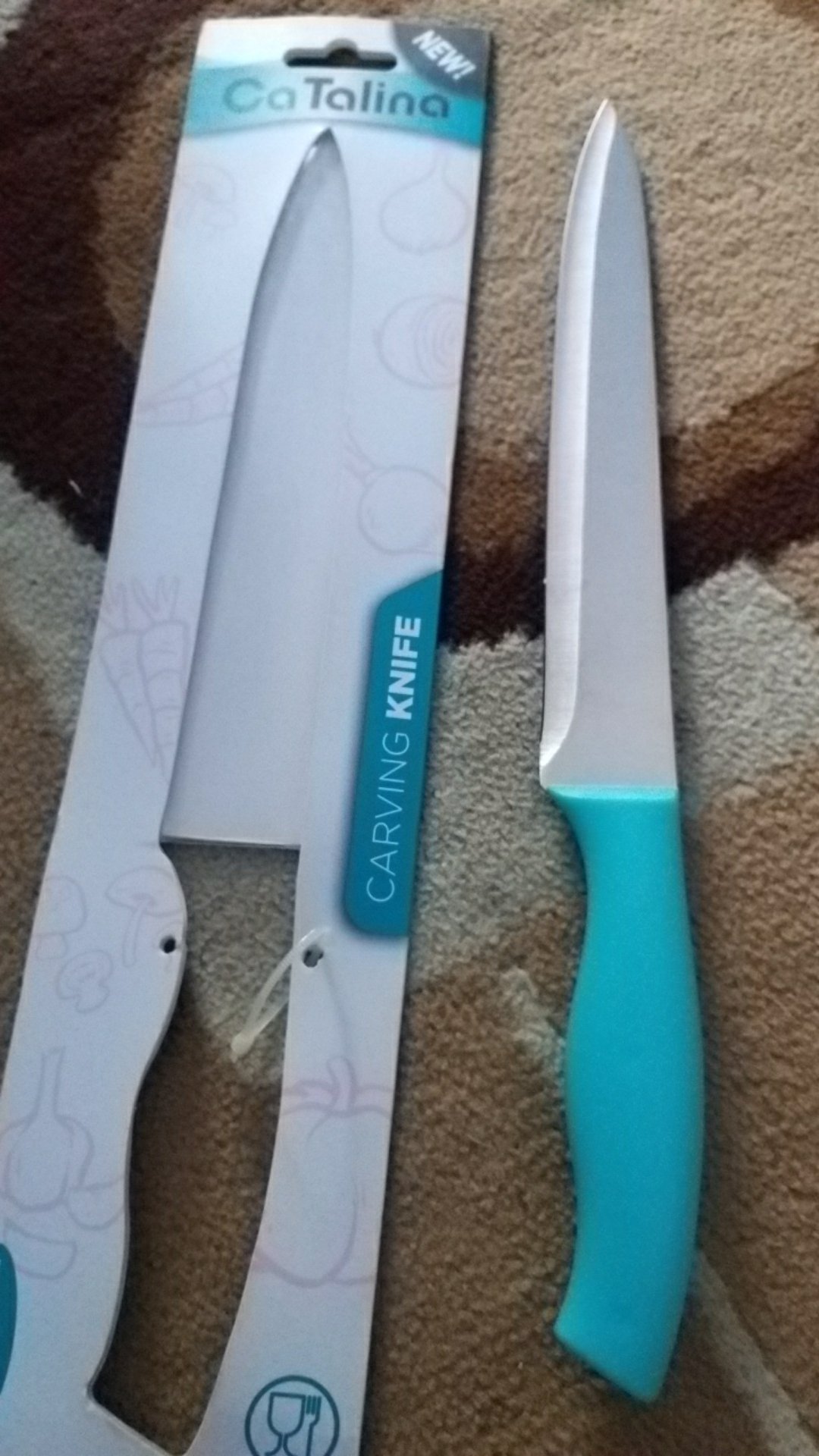 Catalina Pisau Dapur Asahan Pisau Bahan Stainless Steel Dan Plastik Pisau ( Bpkn & Bpks )