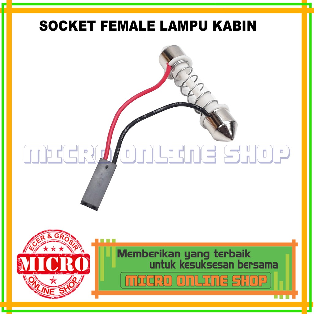 Socket Lampu Kabin Mobil Soket lampu Kabin Mobil