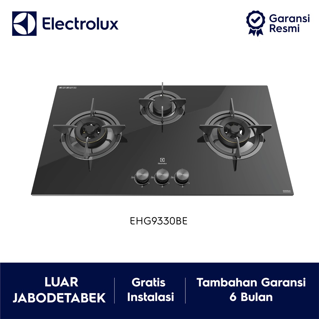 

Electrolux Kompor Tanam EHG9330BE - Luar Jabodetabek