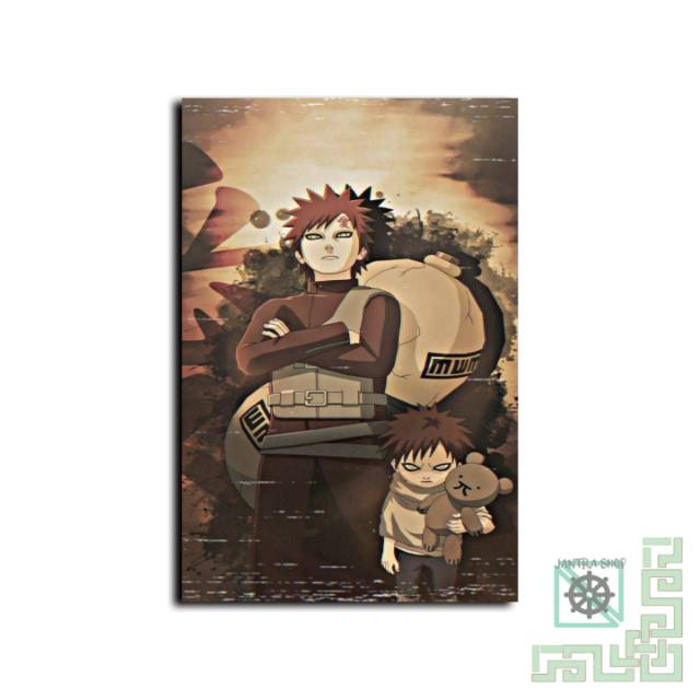 Poster kayu Gaara