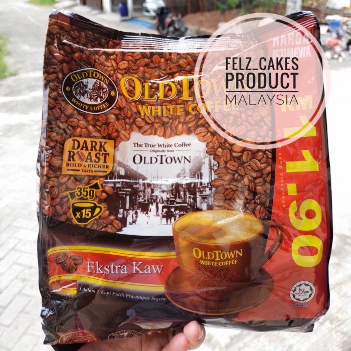 

old town white coffee ekstra kaw