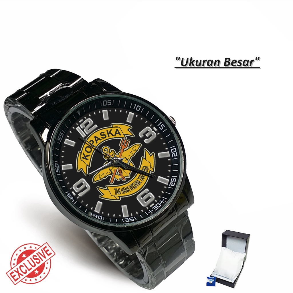 Jam Tangan Rantai Couple TNI KOPASKA 03 (Limited Edition)