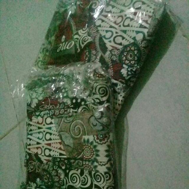 Dress Batik Off Shoulder 126 Ab