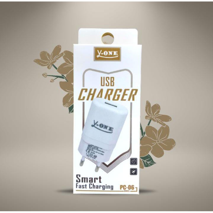 CHARGER CAS Y-ONE PC 06  PC 05  PC 09 FAST CHARGING QC 3.0A QUALLCOM + SUPPORT VOOC MICRO USB REALL OUTPUT