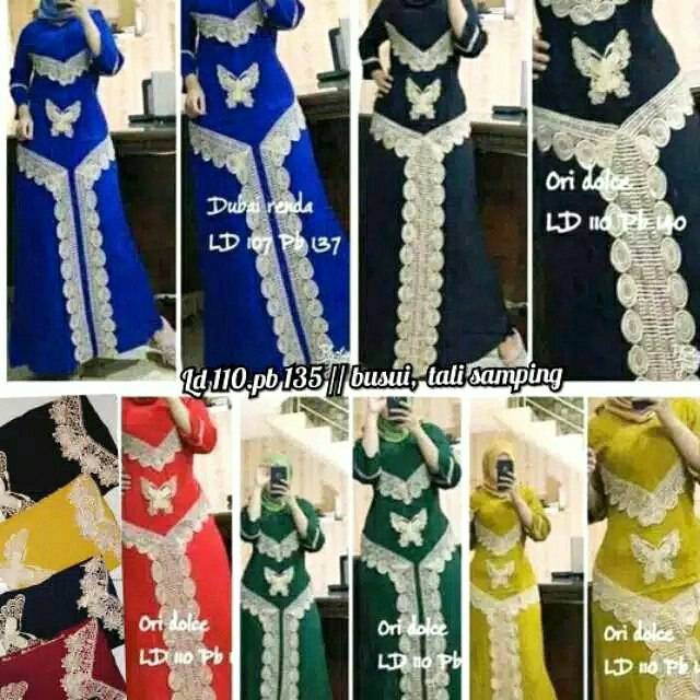 DASTER DLUSIA DUBAI RENDA RENDA ALLSIZE