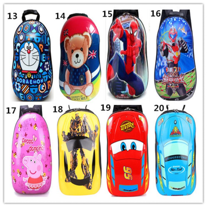 Tas Telur Anak Karakter Import