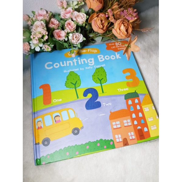 counting book. lift the flap counting