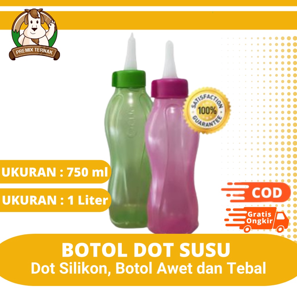 BOTOL DOT CEMPE - BOTOL DOT KAMBING SILIKON PUTIH - BOTOL SUSU KAMBING - DOT KAMBING | BOTOL SUSU LE