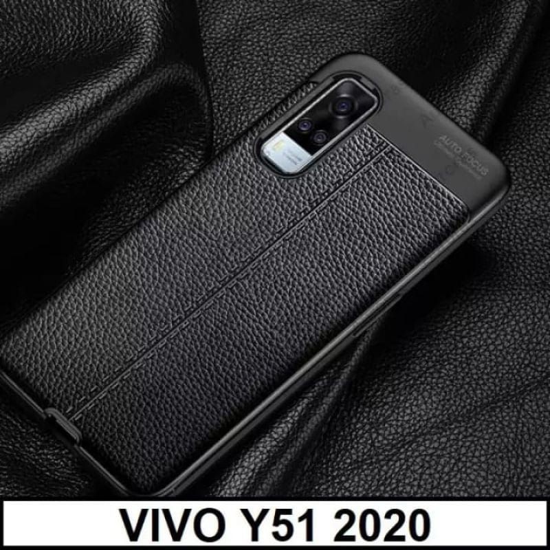 Softcase VIVO Y51 New Slim Autofocus Leather Case Ultimatte Quality