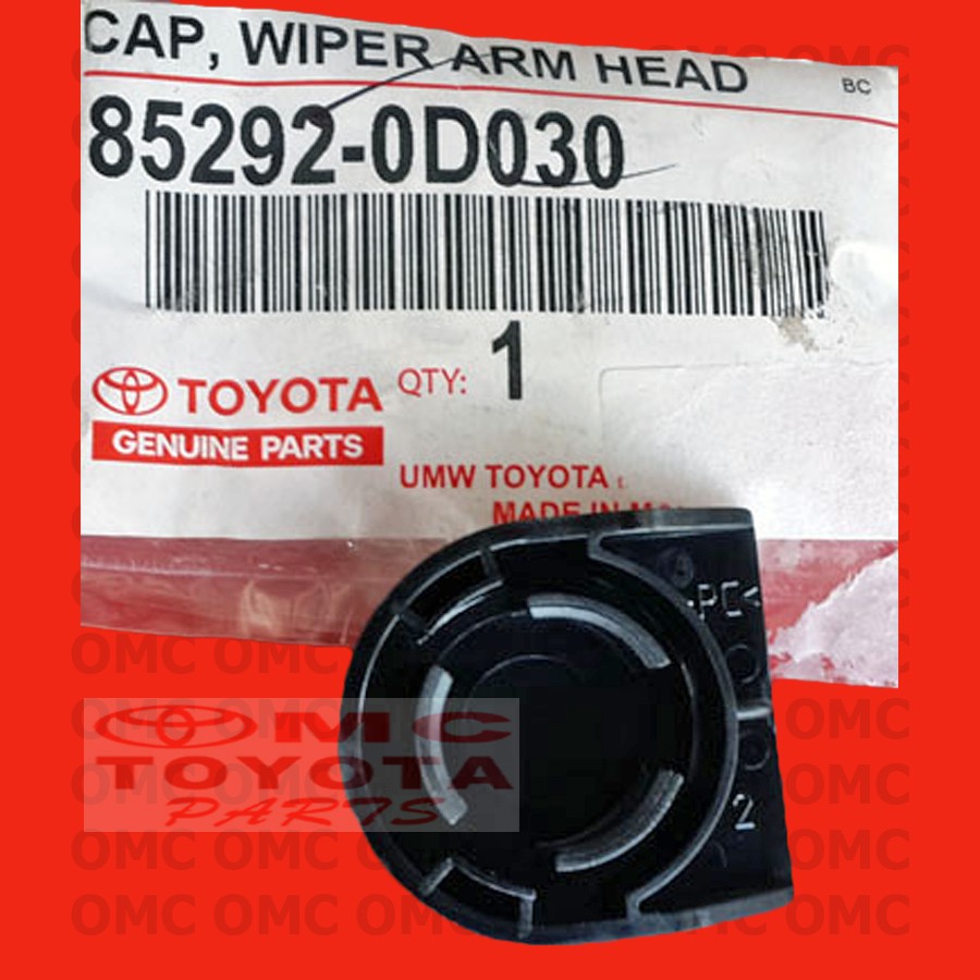 Tutup Cover Baut Arm Wiper Altis Fortuner Hilux Innova Vios Yaris 85292-0D030