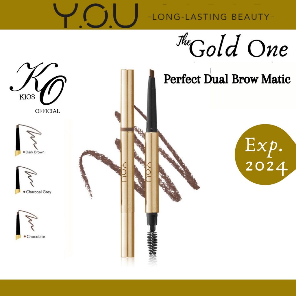 Kosmetik You The Gold One Perfect Dual Brow Matic | Eyebrow Liner